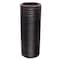 Uniquewise Brown Decorative Contemporary Mango Wood Ribbed Design Cylinder Shaped Table Vase, 16 Inch QI004432.S - alternate 3